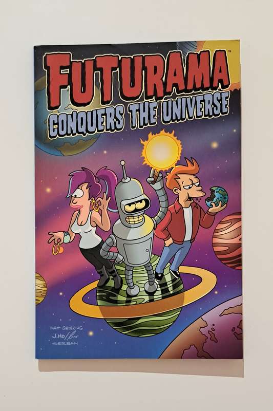 Futurama Conquers the Universe TPB (2007 Bongo) #1 comic books simpsons collector item