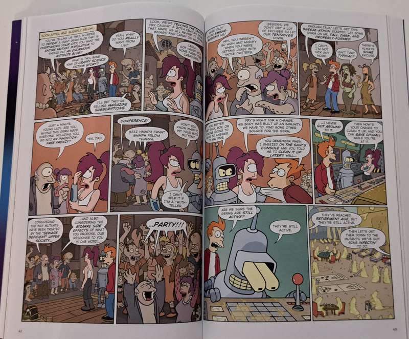 Futurama Conquers the Universe TPB (2007 Bongo) #1 comic books simpsons collector item