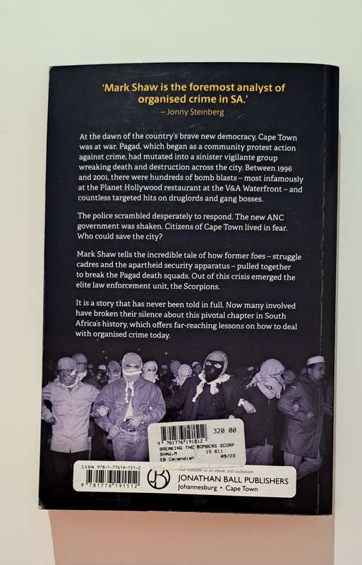 Breaking The Bombers How the Hunt for Pagad Created a Crack Police Unit South Africa true crime