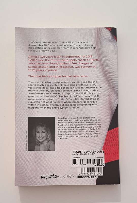 Brutal School Ties The Parktown Boys Tragedy By Sam Cowen true crime South Africa