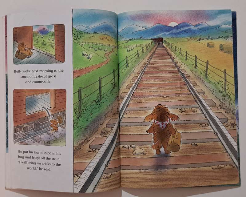 Buffy An Adventure Story Bob Graham kids children youngster's bedtime story picture books animals