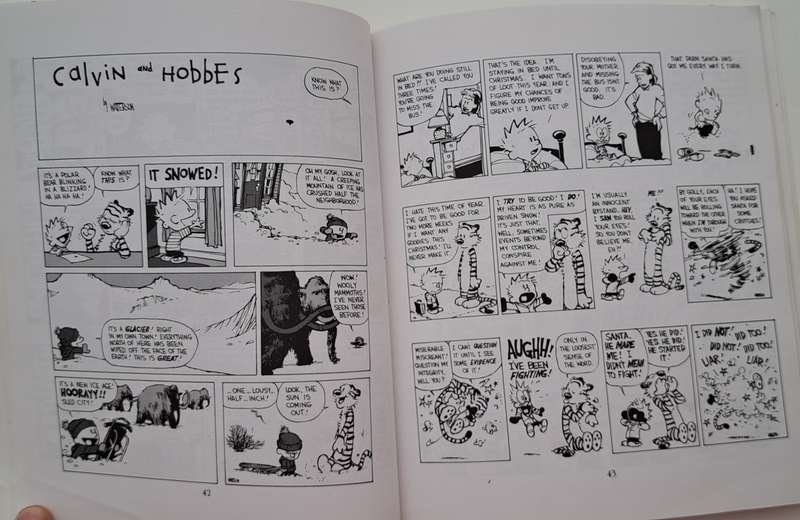 Calvin & Hobbes Scientific Progress Goes Boink Bill Watterson cartoon comic book graphic novel comed