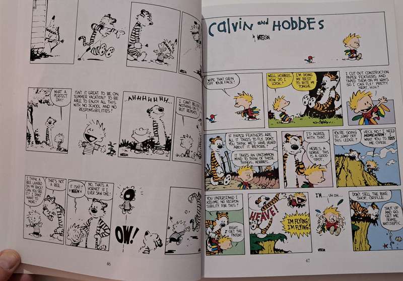 Calvin & Hobbes The Authoritative Treasury By Bill Watterson cartoon comic book graphic novel classi