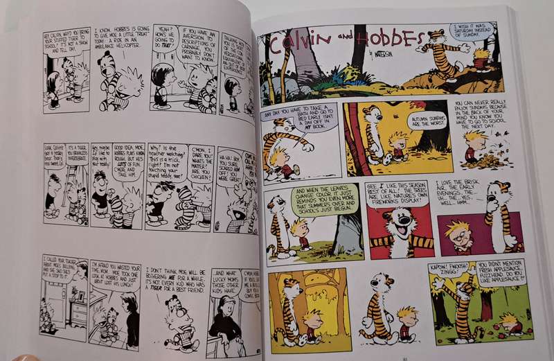Calvin & Hobbes The Authoritative Treasury By Bill Watterson cartoon comic book graphic novel classi