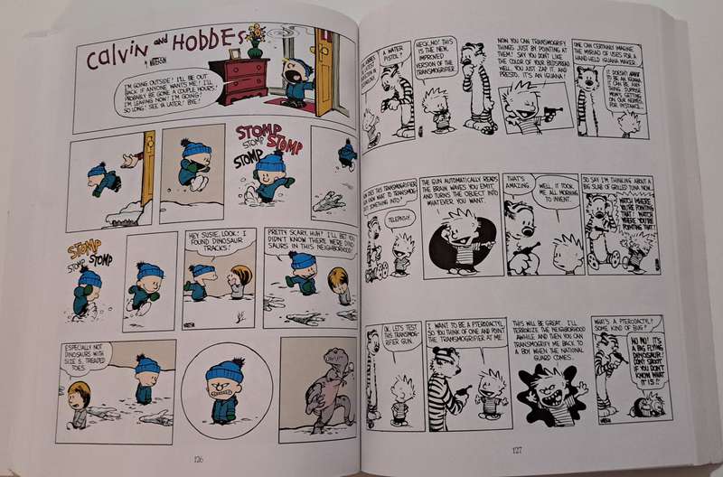 Calvin & Hobbes The Authoritative Treasury By Bill Watterson cartoon comic book graphic novel classi