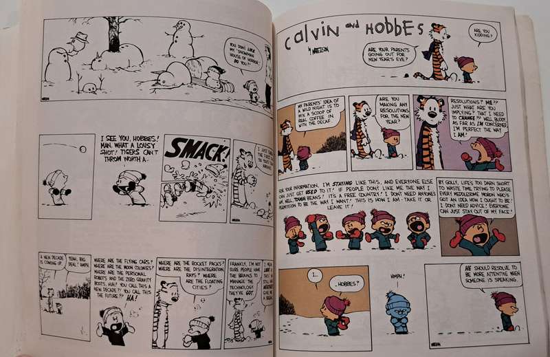 Calvin & Hobbes The Indispensable By Bill Watterson cartoon comic book graphic novel classic