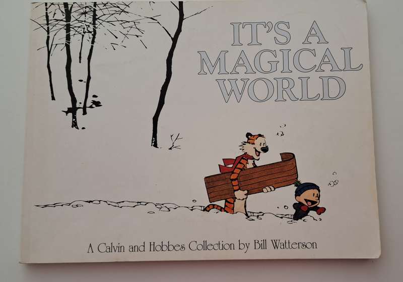 Calvin & Hobbs It's A Magical World By Bill Watterson cartoon comic book graphic novel classic