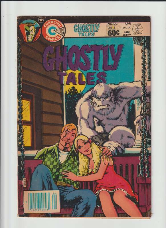 Charlton comics Ghostly Tales #166 (1966) comic book rare old vintage collectable