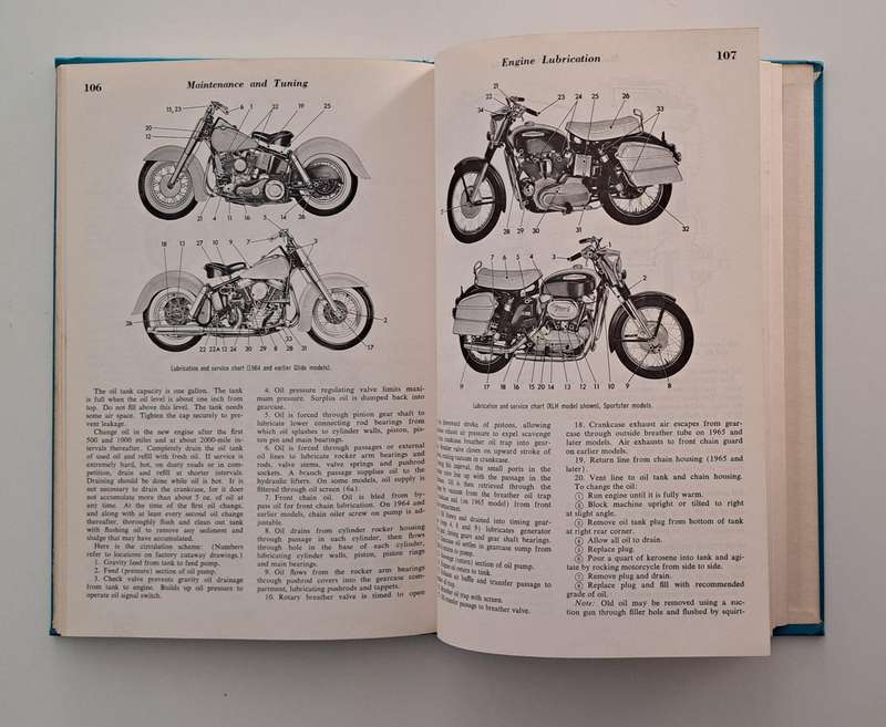 Chilton's Harley Davidson Repair & Tune-up Guide 1970 motorcycle memorabilia vintage rare collectabl