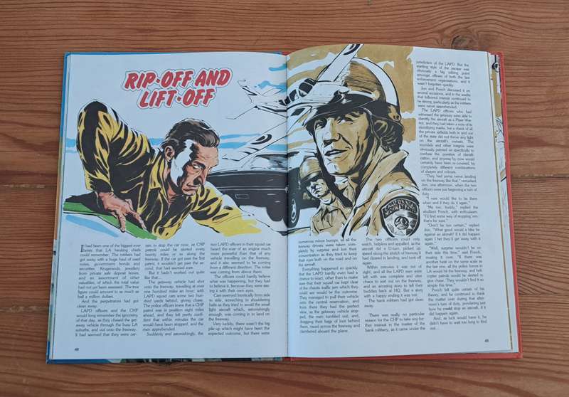 Chips Annual 1983 - 1970's / 1980's TV show classic rare vintage book collectors item