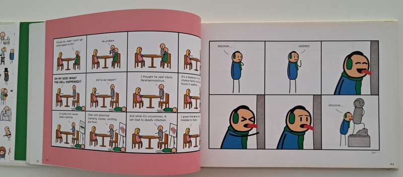 Cyanide & Happiness I'm Giving You The Finger Kris Rob Matt Dave cartoon comic book adult graphic no