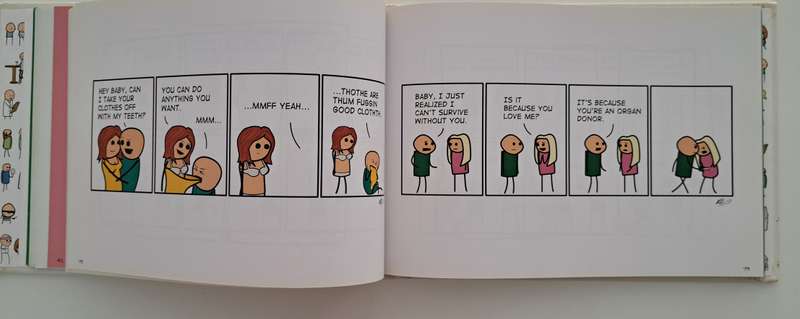 Cyanide & Happiness I'm Giving You The Finger Kris Rob Matt Dave cartoon comic book adult graphic no