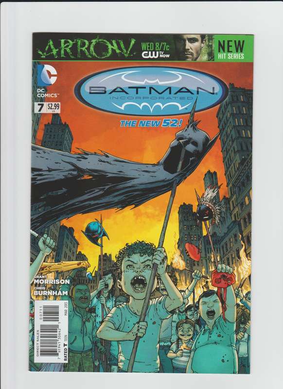 DC Comic Books Batman Incorporated (2012 2nd Series) #7B rare old collectable