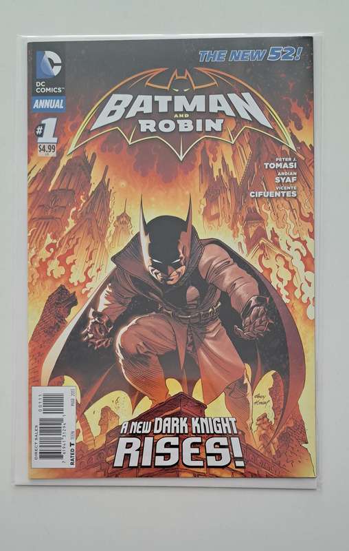 DC comic books Batman and Robin (2011) (2nd Series) Annual #1 rare collectable