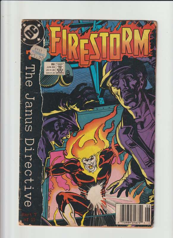 DC Comics Firestorm (1982 2nd Series) #86 rare old vintage retro collectable comic books