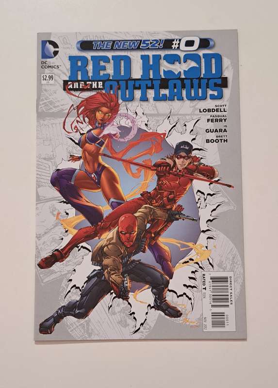 DC Comics Red Hood and the Outlaws (2011) #0 comic books collectable