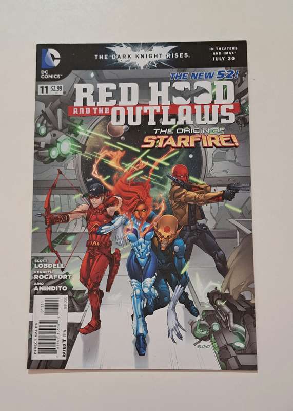 DC Comics Red Hood and the Outlaws (2011) #11 comic book rare collectable