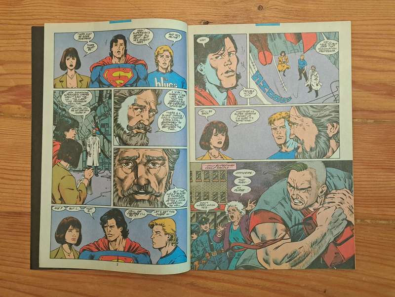 DC Comics Adventures of Superman (1987) #517 rare vintage old retro collectable comic cartoon book