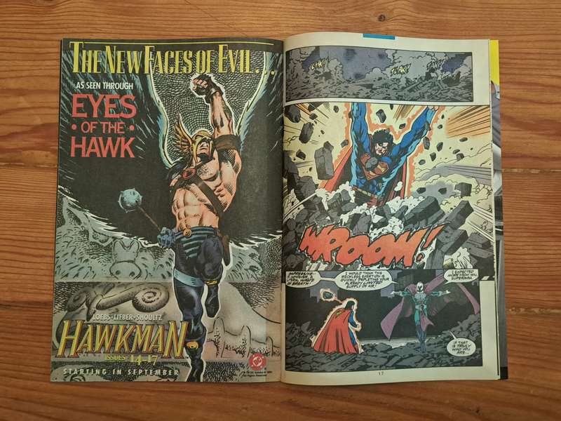 DC Comics Adventures of Superman (1987) #517 rare vintage old retro collectable comic cartoon book
