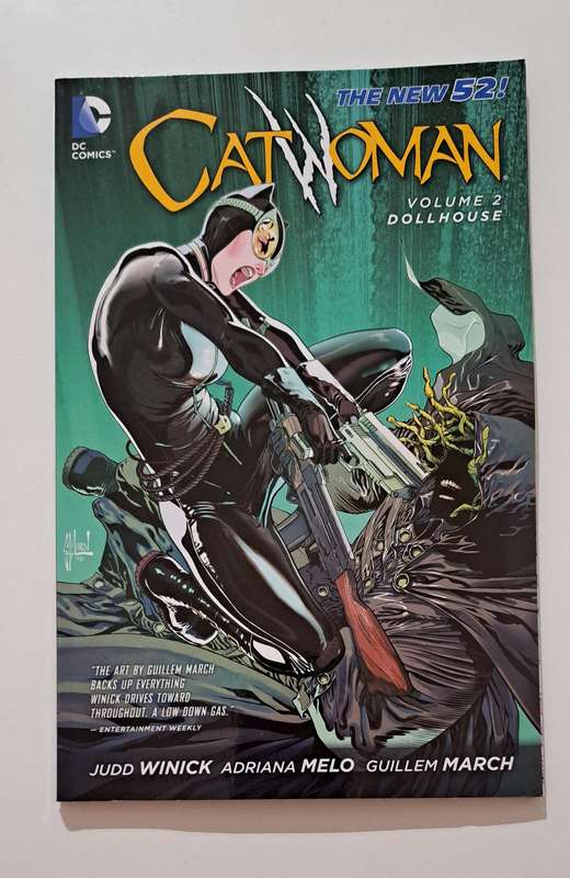 DC comic books Catwoman TPB (2012-2016 DC Comics The New 52) #2 rare old collectable