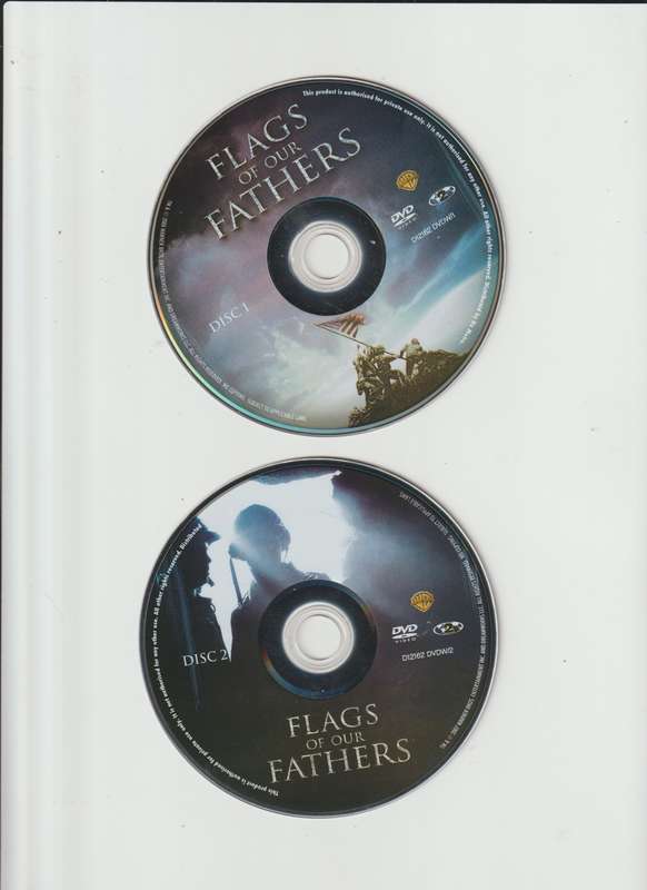 DVD movie film Flags Of Our Fathers Double disc Clint Eastwood war epic action history adventure cla