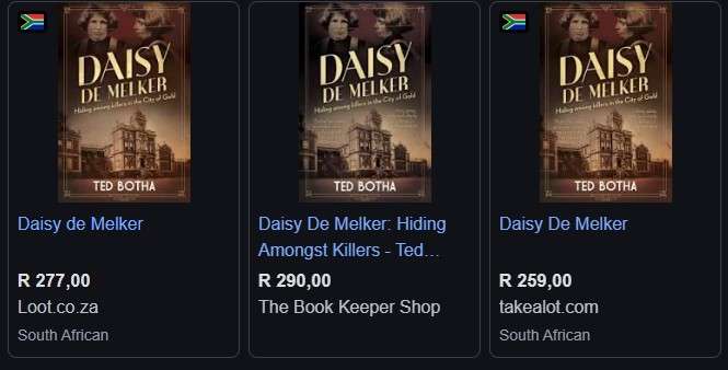 Daisy De Melker Hiding Among Killers In The City Of Gold Ted Botha South Africa true crime