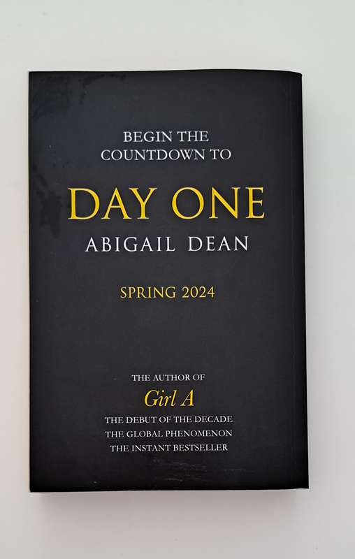 Day One By Abigail Dean thriller fiction mystery crime contemporary suspense