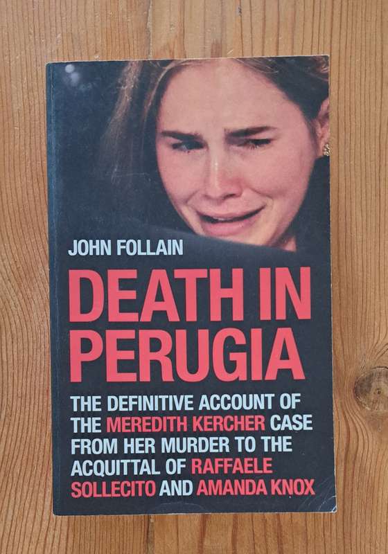 Death In Perugia By John Follain book true crime Italy murder mystery history biography