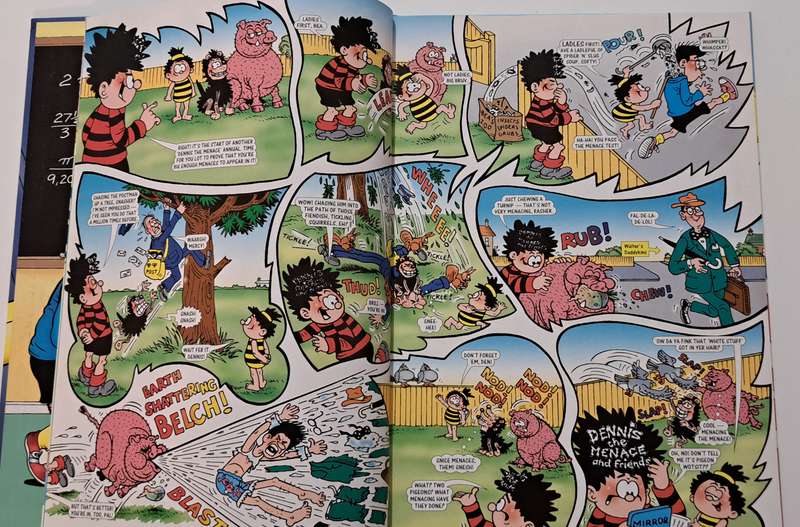 Dennis The Menace Annual 2005 publisher DC Thomson cartoon comic graphic novel book classic