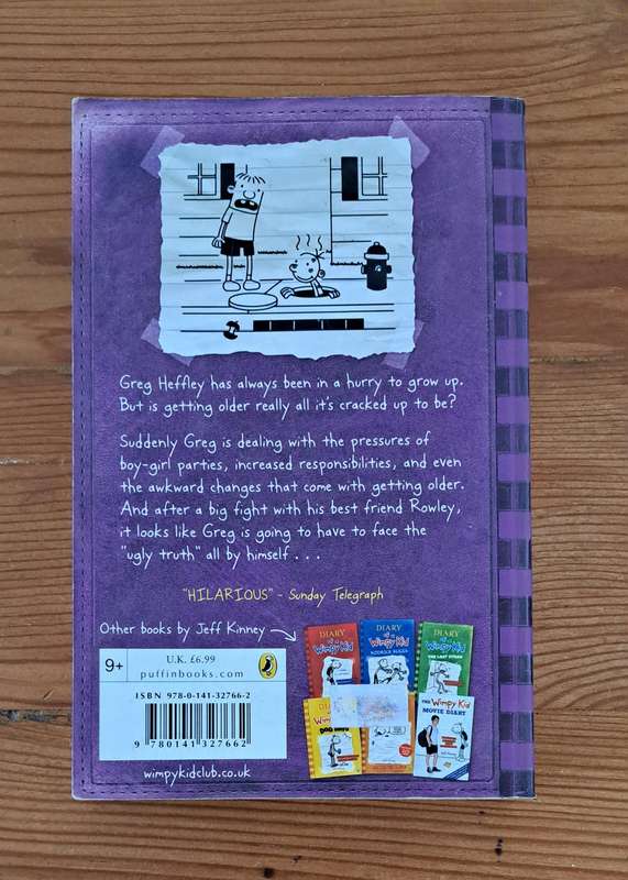 Diary Of A Wimpy Kid The Ugly Truth By Jeff Kinney kids children's teens graphic comic novel book cl