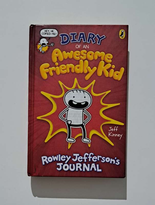 Diary Of An Awesome Friendly Kid By Jeff Kinney realistic fiction kids teens children humor comedy f