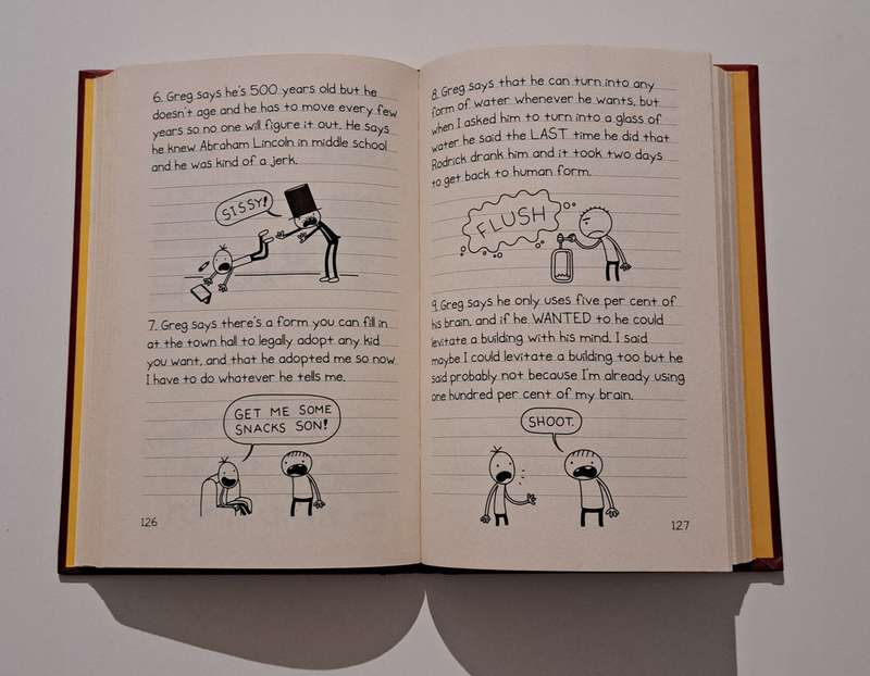 Diary Of An Awesome Friendly Kid By Jeff Kinney realistic fiction kids teens children humor comedy f