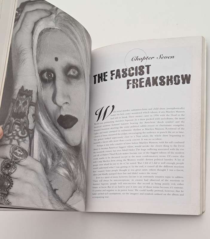 Dissecting Marilyn Manson Gavin Baddeley music industry biography memoir rare collectable book