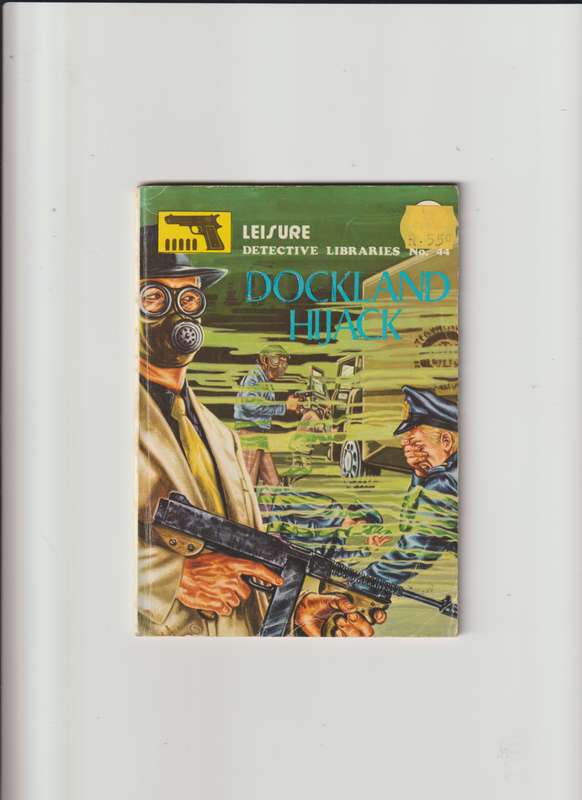 Dockland Hijack Leisure Detective Libraries #44 comic book vintage rare collectable