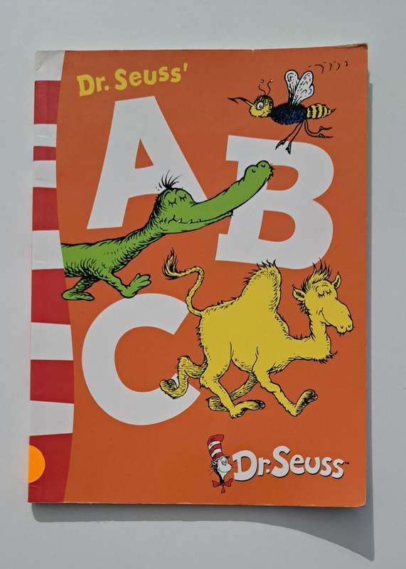 Dr Seuss ABC picture story book early learning the alphabet for youngsters kids children's classic