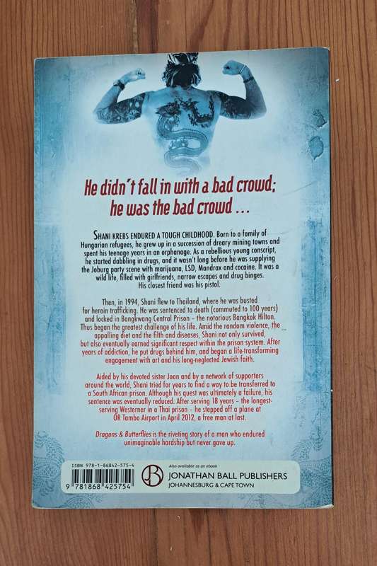Dragons & Butterflies Sentenced To Die Choosing To Live Memoir Shani Krebs true crime South Africa