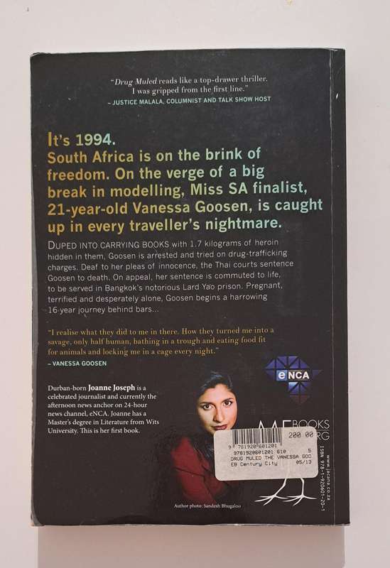 D*rug Muled 16 Years In A Thai Prison Vanessa Goosen Story Joanne Joseph true crime South Africa tra
