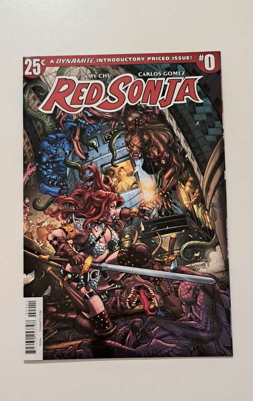 Dynamite Comics Red Sonja (2016) Volume 4 #0 Rare collectable comic book