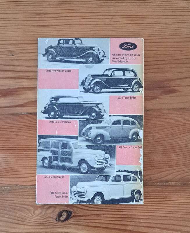 Early V-8 Ford Service Manual  repairs cars motors vintage classic 1932 to 1950 including trucks