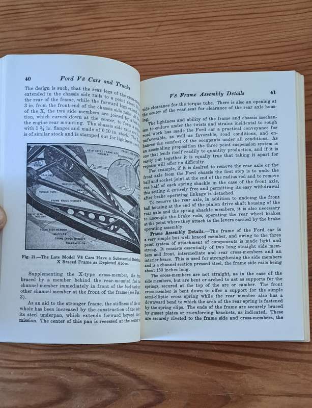 Early V-8 Ford Service Manual  repairs cars motors vintage classic 1932 to 1950 including trucks