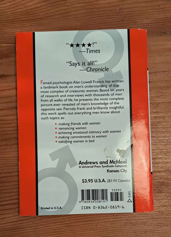 Everything Men Know About Women By Dr Alan Francis funny humor comedy romance love