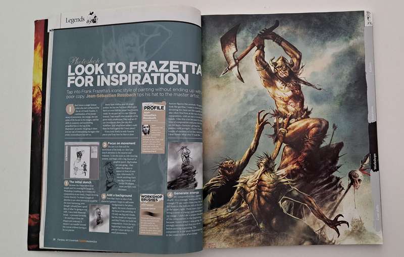 Fantasy Art Essentials Traditional & digital Art techniques tutorials creature art FREE dvd included