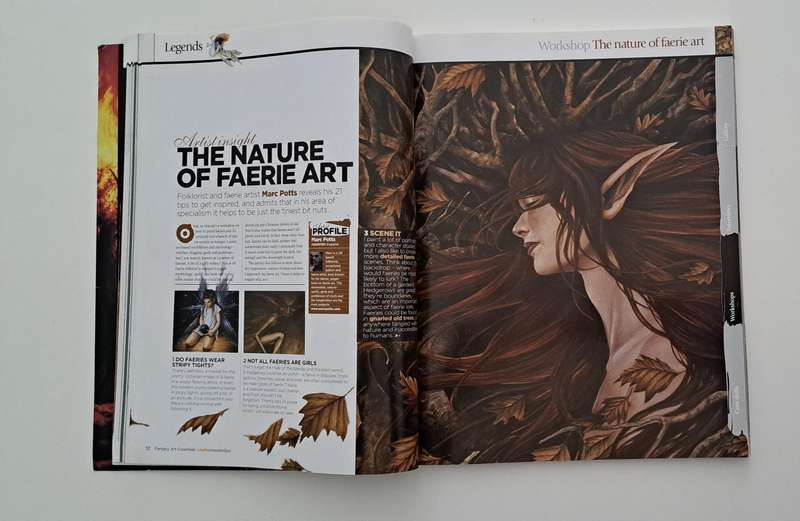 Fantasy Art Essentials Traditional & digital Art techniques tutorials creature art FREE dvd included