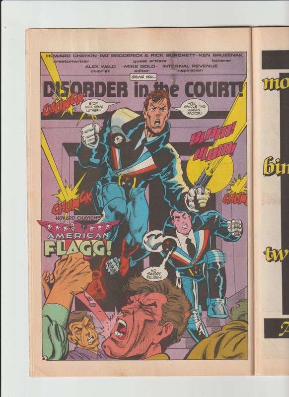 First Comics American Flagg (1983 1st Series) #14 rare retro old vintage collectable comic books