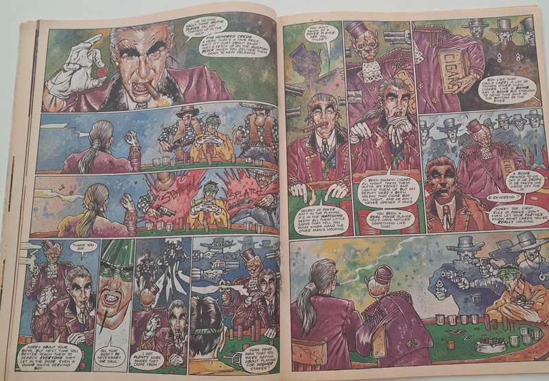 Fleetway comics Judge Dredd Megazine #2 (1995) retro old vintage rare collectable