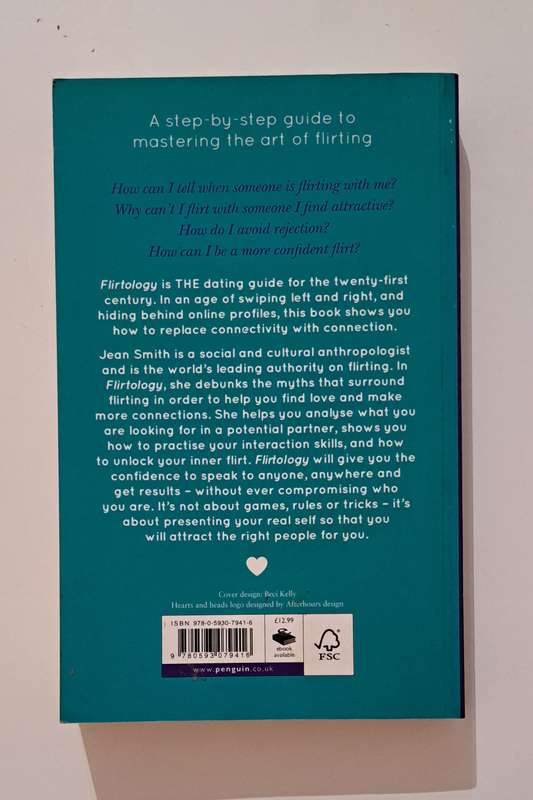 Flirtology By Jean Smith nonfiction self help chic lit love romance relationships psychology social