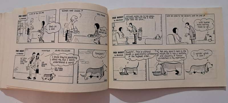 Fred Basset #32 By Graham cartoon comic book strip vintage retro rare old collectable 1960's 1970's
