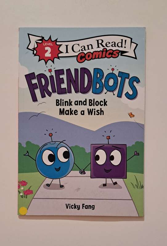 Friend Bots Blink & Block Make A Wish By Vicky Fang kids Children's reading picture books