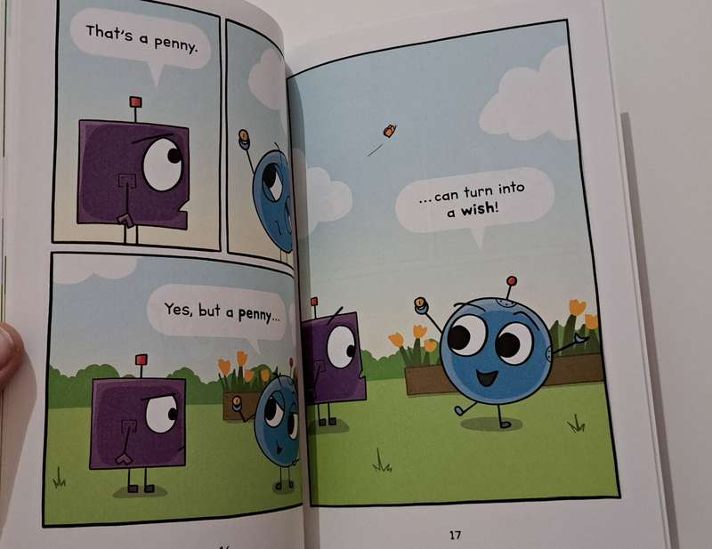 Friend Bots Blink & Block Make A Wish By Vicky Fang kids Children's reading picture books