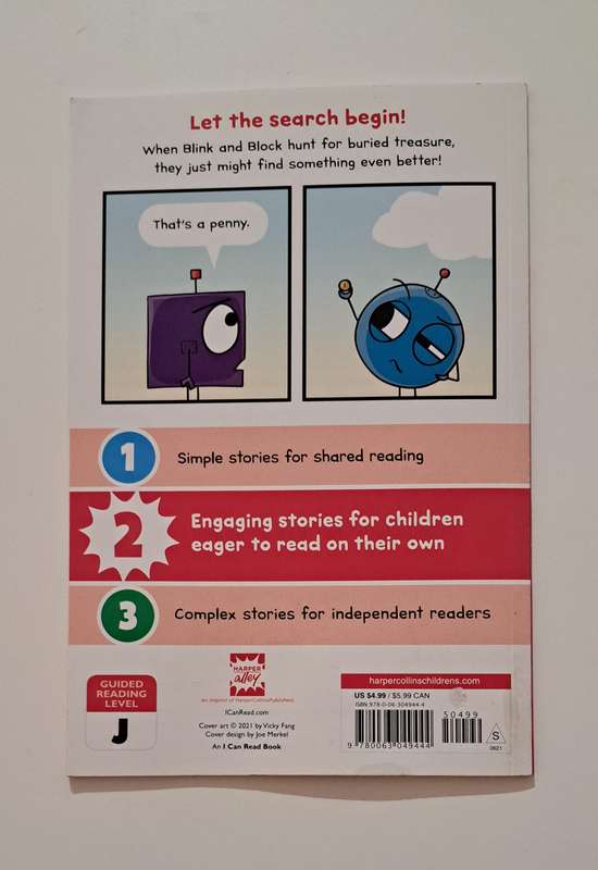 Friend Bots Blink & Block Make A Wish By Vicky Fang kids Children's reading picture books